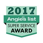 Crawl Pros Awarded Angie’s List 2017 Super Service Award