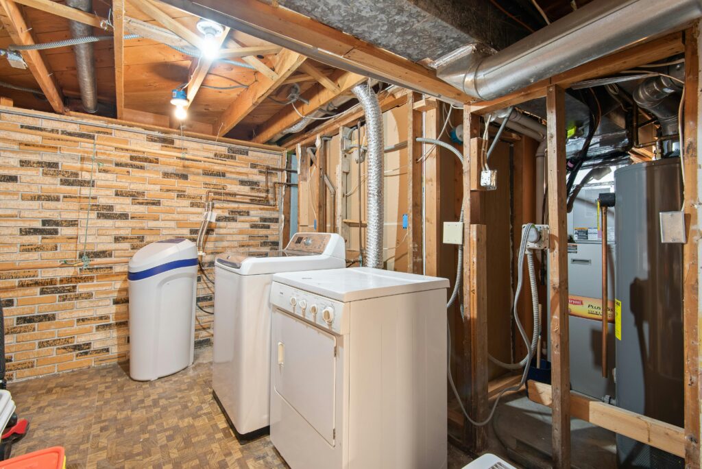 Air ducts - basement  